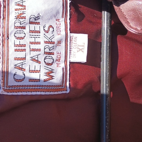 Like New California Leather Works Jacket - Picture 2 of 2